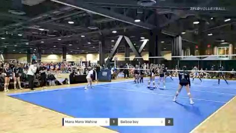 Mana Mana Wahine vs Balboa bay - 2022 JVA West Coast Cup presented by Nike