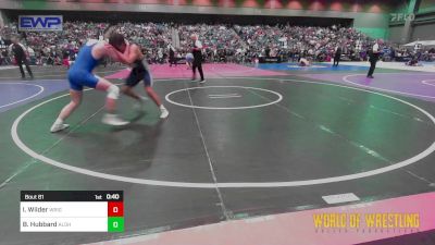 175 lbs Consi Of 32 #1 - Isaac Wilder, Wright Wrestling Academy vs Brayden Hubbard, Aloha