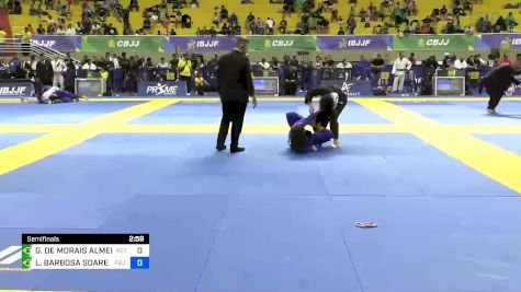 GRAZIELE DE MORAIS ALMEIDA vs LUANDRA BARBOSA SOARES 2024 Brasileiro Jiu-Jitsu IBJJF