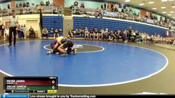 117 lbs Semis (4 Team) - Oscar Garcia, Franklin Community vs Peter Janda, Hobart