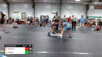 100 lbs Round 2 (8 Team) - Walker Woodard, Steel Valley Renegades vs Julian Almeida, Caveman Of Tampa