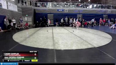 170 lbs Round 1 - Max DeDera-Ferrari, Mountain View High School vs Caden Samples, Flight Vallivue Wrestling