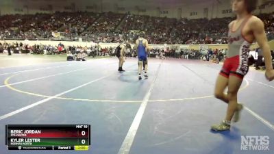 6A-113 lbs Quarterfinal - Kyler Lester, Norman North vs Beric Jordan, Stillwater