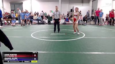 105 lbs Round 2 (6 Team) - Kamila Cerna, So Cal Hammers vs Mary Lawson, Finger Lakes Elite