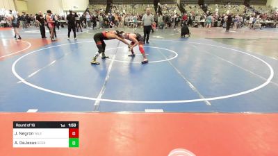 134-H lbs Round Of 16 - Jeremy Negron, Yale Street vs Adrian DeJesus, Scorpions