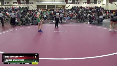 130 lbs Round 2 - Mackenzie Childers, Prairie, Cedar Rapids vs Melanie Bruesewitz, Osage