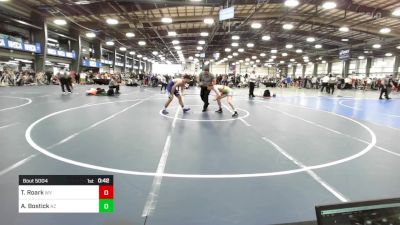 132 lbs Consi Of 16 #2 - Tyler Roark, WV vs Adyn Bostick, AZ