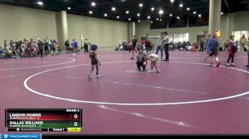 45 lbs Round 2 (6 Team) - Landon Morris, Alabama Elite Gold vs Dallas Williams, Alabama Elite Black&nbsp;