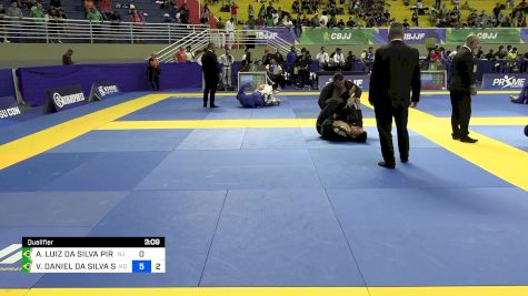 ANDERSON LUIZ DA SILVA PIRES vs VICTOR DANIEL DA SILVA SERRÃO 2024 Brasileiro Jiu-Jitsu IBJJF