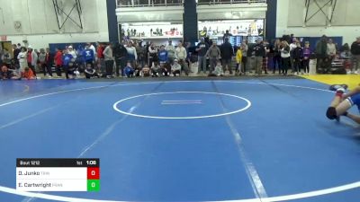 122 lbs Round Of 16 - Devin Junko, Trinity vs Ethan Cartwright, Franklin Regional