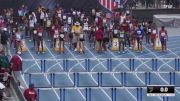 Youth Girls' 100m Hurdles Championship, Semi-Finals 2 - Age 13