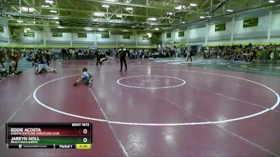 75 lbs Cons. Round 4 - Eddie Acosta, DAKOTA RATTLERS WRESTLING CLUB vs Jareyn Noll, Beach Buccaneers