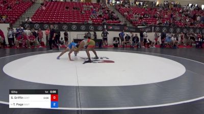 62 kg Cons 16 #1 - Sean Griffin, Central Catholic Wrestling Club vs Thunder Page, South Central Punisher Wrestling