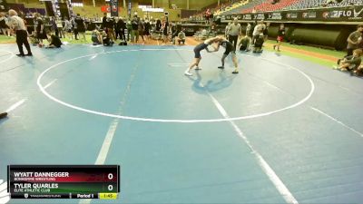 88 lbs Semifinal - Wyatt Dannegger, Bonhomme Wrestling vs Tyler Quarles, Elite Athletic Club