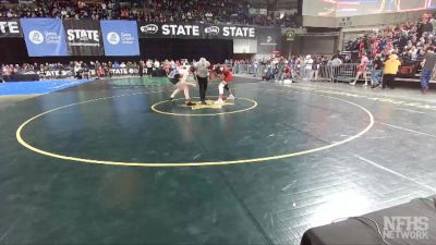 3A 152 lbs Champ. Round 1 - Grayson Hendon, Hermiston vs Rixen Daley-Ka`aihue, Silas