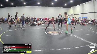 130 lbs Cons. Round 2 - Connor Reece, K-Vegas Elite vs Ayden Surratt, Mat Militia