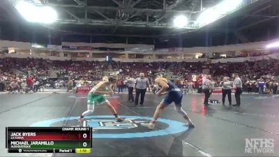 5A 160 lbs Champ. Round 1 - Jack Byers, La Cueva vs Michael Jaramillo, Albuquerque