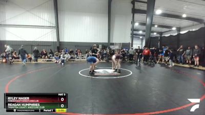 176-188 lbs Round 2 - Reagan Humphries, Thurston County Wrestling Club vs Ryley Nager, FordDynastyWrestlingClub