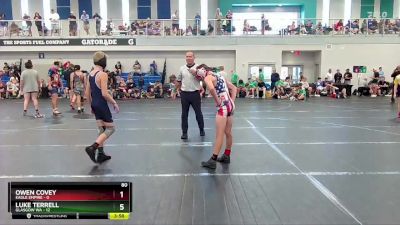 80 lbs Round 4 (6 Team) - Owen Covey, Eagle Empire vs Luke Terrell, Glasgow WA