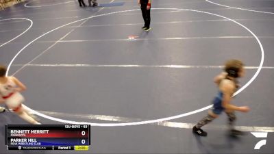 63 lbs Round 3 - Bennett Merritt, Minnesota vs Parker Hill, Peak Wrestling Club