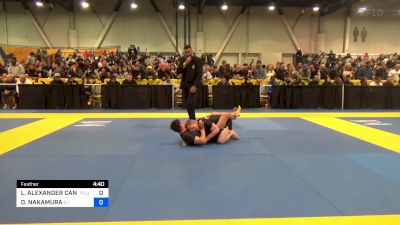 LEONARD ALEXANDER CANDERS JR. vs DANIEL NAKAMURA 2023 World IBJJF Jiu-Jitsu No-Gi Championship