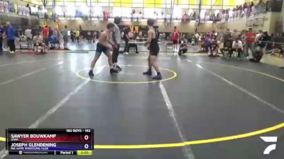 152 lbs Cons. Round 2 - Sawyer Bouwkamp, Iowa vs Joseph Glendening, Big Game Wrestling Club