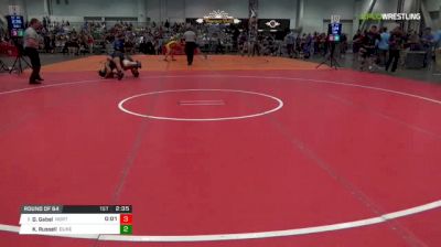 184 lbs Round of 64 - Dylan Gabel, Northern Colorado vs Kaden Russell, Duke