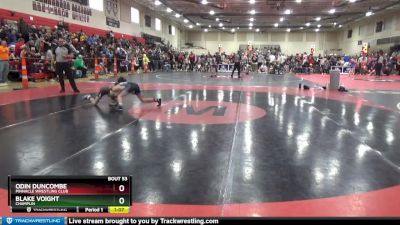 90 lbs Quarterfinal - Blake Voight, Champlin vs Odin Duncombe, Pinnacle Wrestling Club