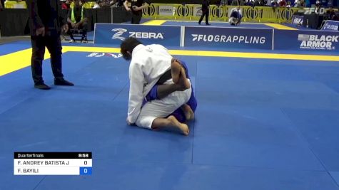 FABRICIO ANDREY BATISTA JUNIOR vs FLORIAN BAYILI 2024 Pan Jiu Jitsu IBJJF Championship