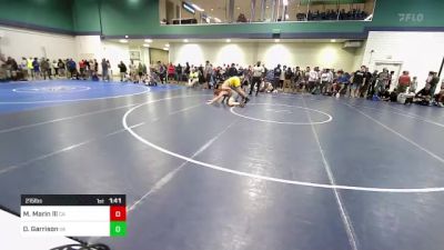 215 lbs Round Of 32 - Mark Marin Lll, CA vs Drake Garrison, VA