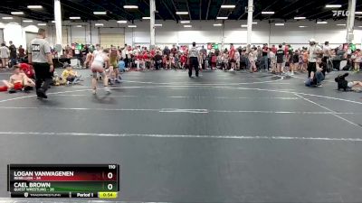 110 lbs Round 4 (8 Team) - Logan Vanwagenen, Rebellion vs Cael Brown, Quest Wrestling