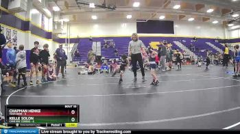 45 lbs Round 4 (6 Team) - Chapman Henke, Team Bear vs Kelle Solon, Cane Bay Cobras