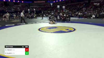 131 lbs Semifinal - Sophia Hejnal, Enochs vs Gabryella Austin, Pitman