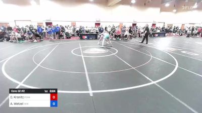 79 kg Cons 32 #2 - Chase Kranitz, Pennsylvania vs Austen Wetzel, Eierman Elite Wrestling Club