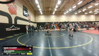 132D Round 4 - Evan Barker, Tongue River vs Chase Schubert, Cody