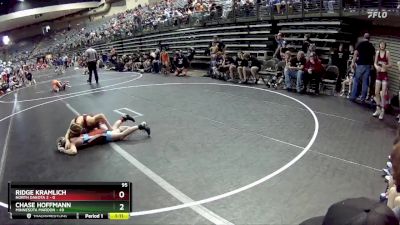 95 lbs Round 2 (6 Team) - Chase Hoffmann, Minnesota Maroon vs Ridge Kramlich, North Dakota 2