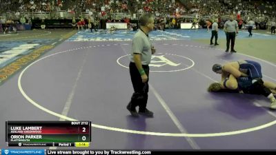 Champ. Round 1 - Orion Parker, Plattsmouth vs Luke Lambert, Ashland-Greenwood