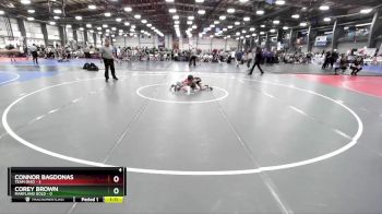 76 lbs Rd# 1 9:00am Friday - Connor Bagdonas, Team Ohio vs Corey Brown, Maryland Gold
