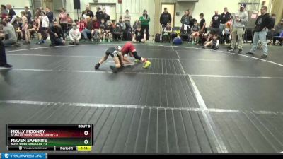 56 lbs Round 3 (6 Team) - Molly Mooney, Scanlan Wrestling Academy vs Maven Saferite, NOVA Wrestling Club