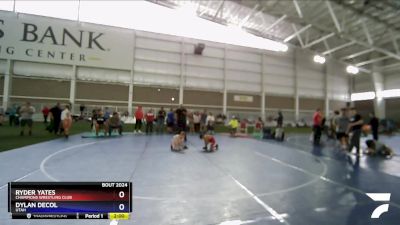 63 lbs Semifinal - Ryder Yates, Champions Wrestling Club vs Dylan DeCol, Utah