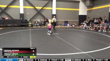 52 lbs Round 2 (4 Team) - Shataya McNack, Missouri Gold vs Presley Heglin, FEWTeamIA Coral