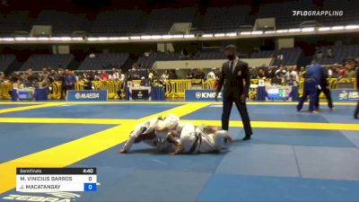 MARCUS VINICIUS BARROS NORAT vs JEFF MACATANGAY 2021 World Jiu-Jitsu IBJJF Championship