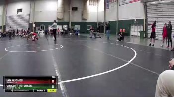 126 lbs Round 1 (16 Team) - Ian Hughes, Amherst vs Vincent Petersen, Kearney JV