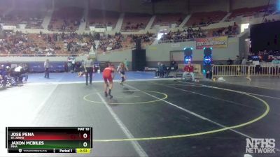 D4-120 lbs Cons. Round 2 - Jose Pena, St. Johns vs Jaxon McBiles, Pima