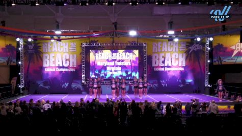 Maryland Twisters Virginia - Blackout [2024 L6 Senior - XSmall Day 2] 2024 ACDA Reach the Beach Cheer Grand Nationals