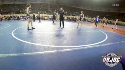 118 lbs Consi Of 8 #1 - McKinley Runnels, Threestyle vs Claire Lancaster, Norman Grappling Club