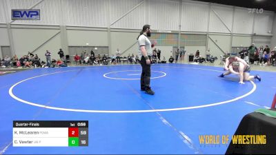 240 lbs Quarterfinal - Kayla McLearen, POWA vs Chloe Vawter, Untouchables Girls Pink