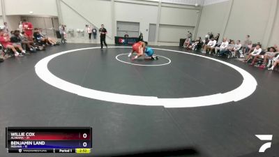 285 lbs Round 1 (8 Team) - Willie Cox, Alabama vs Benjamin Land, Indiana