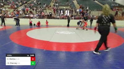 120 lbs Final - Christopher Mattox, Glasgow Wrestling Academy vs Samuel Cherney, The Storm Wrestling Center