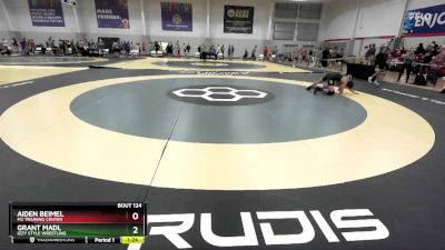 127-2 lbs Round 3 - Aiden Beimel, M2 Training Center vs Grant Madl, Izzy Style Wrestling